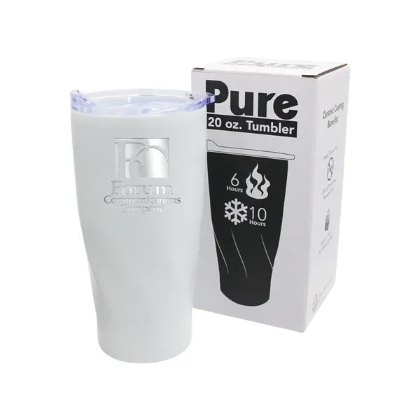 Pure 20 oz. Tumbler - Laser, Premium... from ASI 30270 Aakron Line