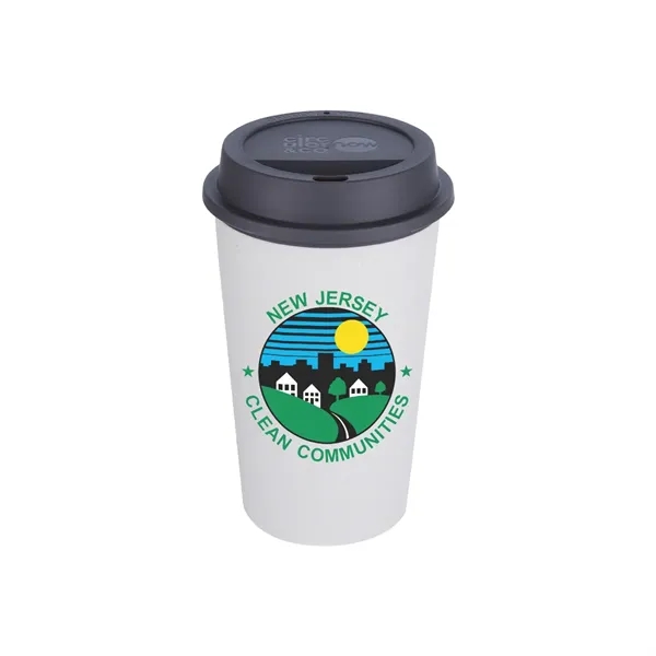 Circular 12 oz. NOW Cup, Full Color Digital... from ASI 30270 Aakron Line