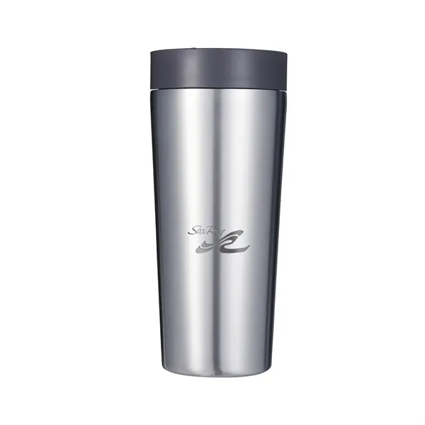 Circular 16 oz. Recycled Stainless Cup, Laser - Standard... from ASI 30270 Aakron Line