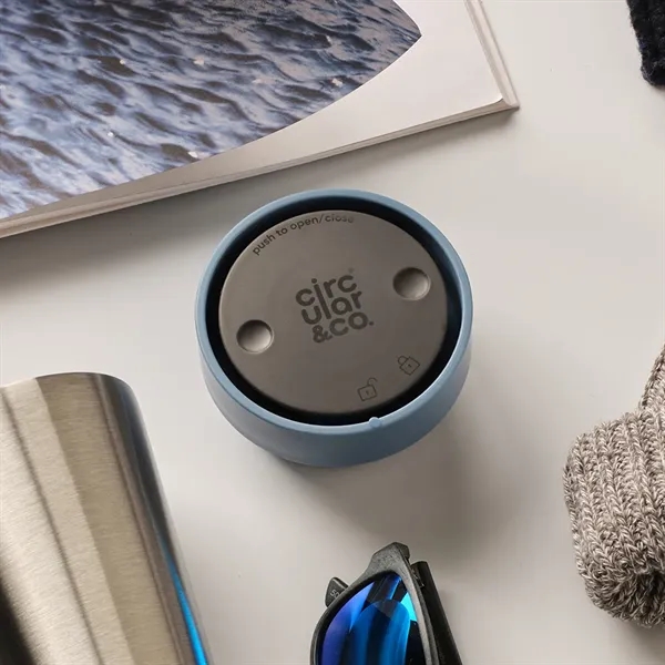 Circular 16 oz. Recycled Stainless Cup, Laser - Premium... from ASI 30270 Aakron Line