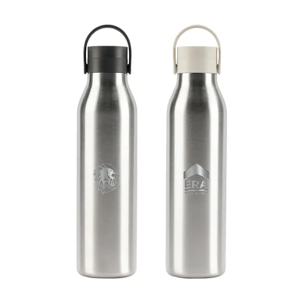 Circular 25 oz. Recycled Stainless Bottle, Laser - Standard... from ASI 30270 Aakron Line