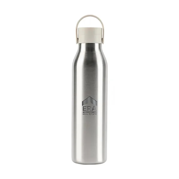 Circular 25 oz. Recycled Stainless Bottle, Laser - Standard... from ASI 30270 Aakron Line