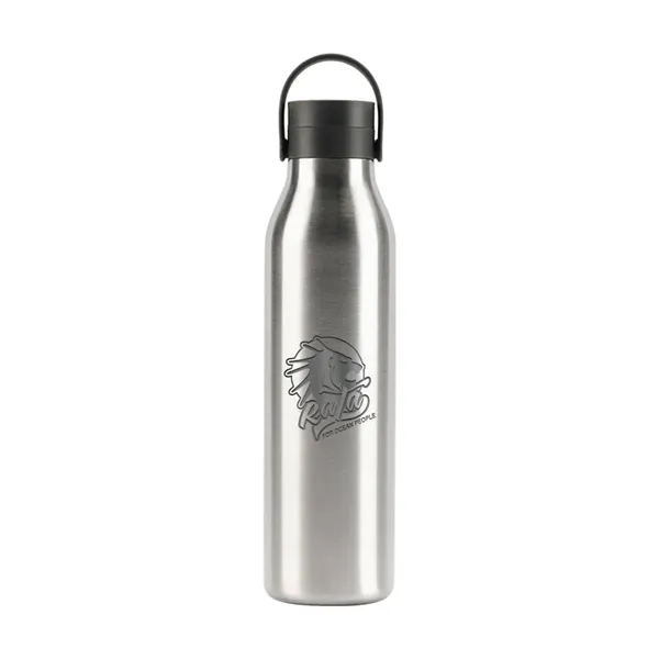 Circular 25 oz. Recycled Stainless Bottle, Laser - Premium... from ASI 30270 Aakron Line