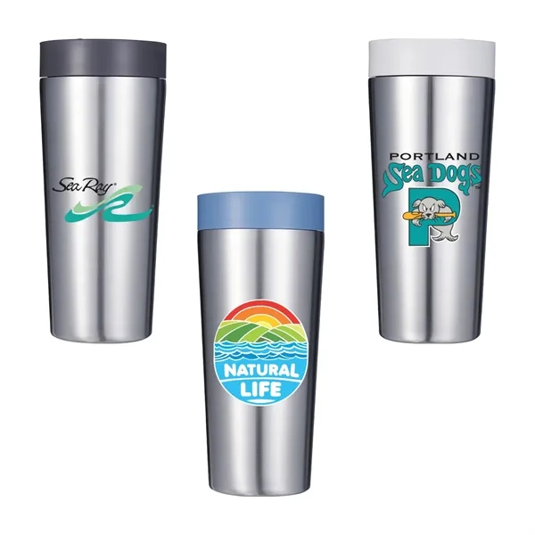 Circular 16 oz. Recycled Stainless Cup... from ASI 30270 Aakron Line
