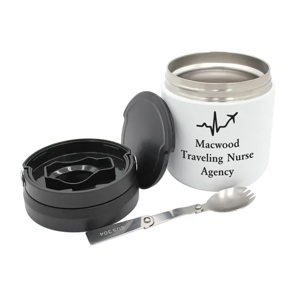 20 oz. Recycled Stainless Food Container... from ASI 30270 Aakron Line