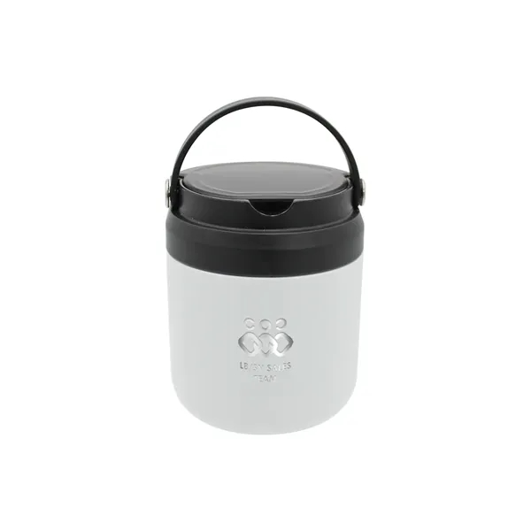 20 oz. Recycled Stainless Food Container - Laser, Standard... from ASI 30270 Aakron Line