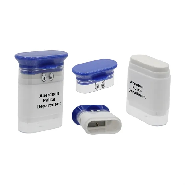 Officer Googly-Eyed Eraser/Sharpener... from ASI 30270 Aakron Line