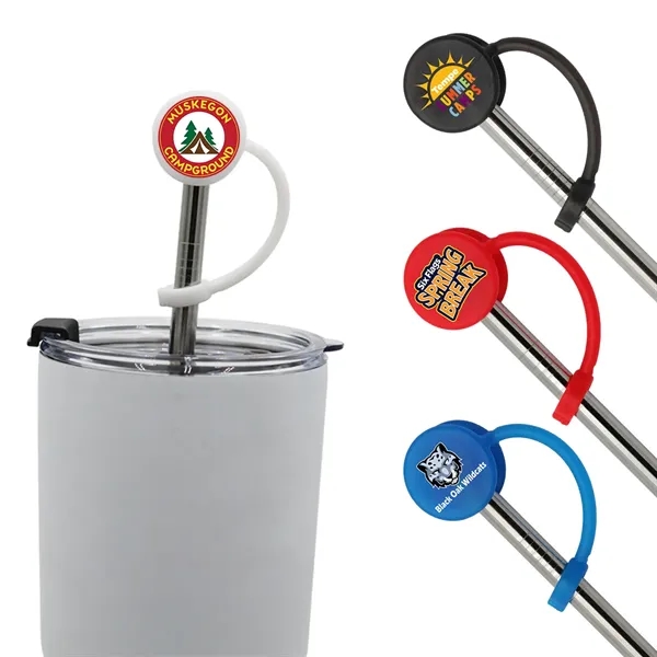 Straw Topper, Full Color Digital... from ASI 30270 Aakron Line