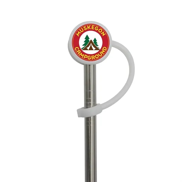 Straw Topper, Full Color Digital... from ASI 30270 Aakron Line