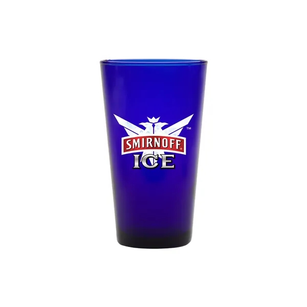 17 oz. Cobalt Pint Glass - USA, Full Color Digital... from ASI 30270 Aakron Line
