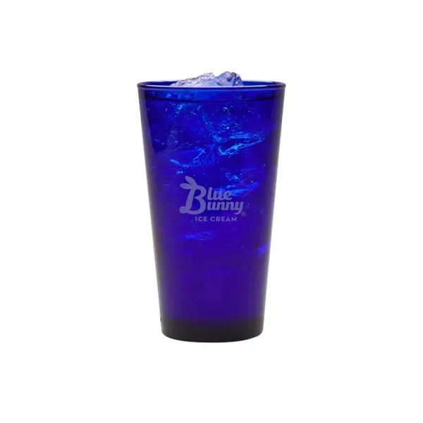 17 oz. Cobalt Pint Glass - USA, Laser, Standard... from ASI 30270 Aakron Line