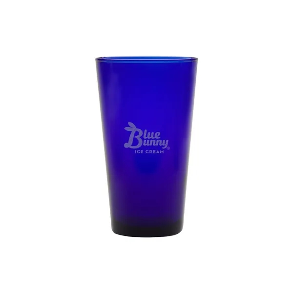 17 oz. Cobalt Pint Glass - USA, Laser, Standard... from ASI 30270 Aakron Line