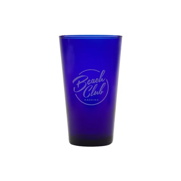 17 oz. Cobalt Pint Glass - USA, Laser, Premium... from ASI 30270 Aakron Line