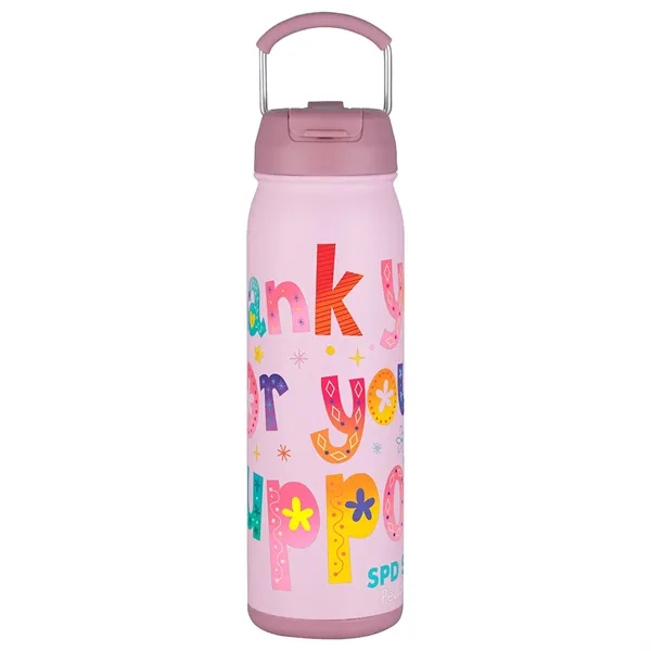 24 oz Eco-Friendly 2-in-1 Vacuum Insulated Bottle... from ASI 36730 Ariel Premium Supply Inc