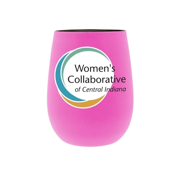 12 oz. Recycled Stainless Wine Glass, Full Color Digital... from ASI 30270 Aakron Line