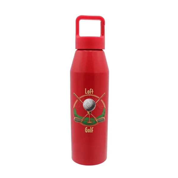 25 oz. Recycled Aluminum Bottle with Carabiner Lid, Full Col... from ASI 30270 Aakron Line
