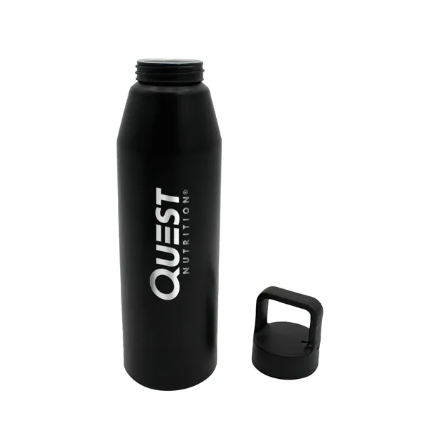 25 oz. Recycled Aluminum Bottle with Carabiner Lid, Laser En... from ASI 30270 Aakron Line