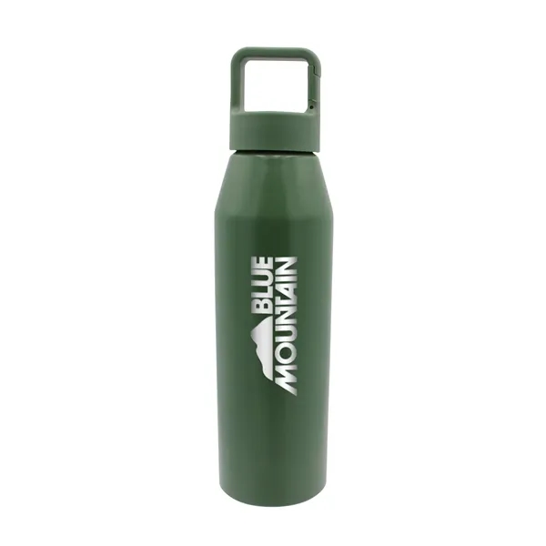 25 oz. Recycled Aluminum Bottle with Carabiner Lid, Laser En... from ASI 30270 Aakron Line