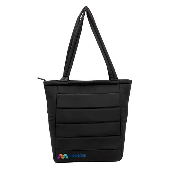 Otaria™ Puffy Recycled Tote Bag, Full Color Digital... from ASI 30270 Aakron Line
