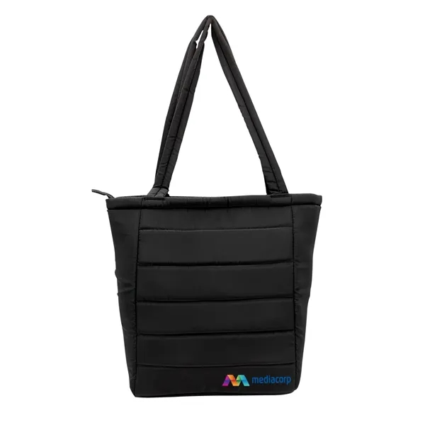 Otaria™ Puffy Recycled Tote Bag, Full Color Digital... from ASI 30270 Aakron Line