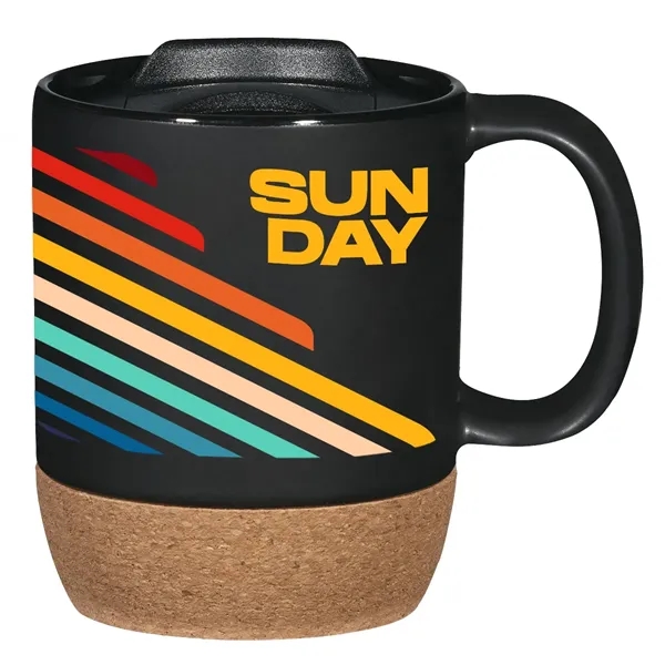 14 Oz. Full Color Cork Base Ceramic Mug... from ASI 61125 Hit Promotional Products / Hit®