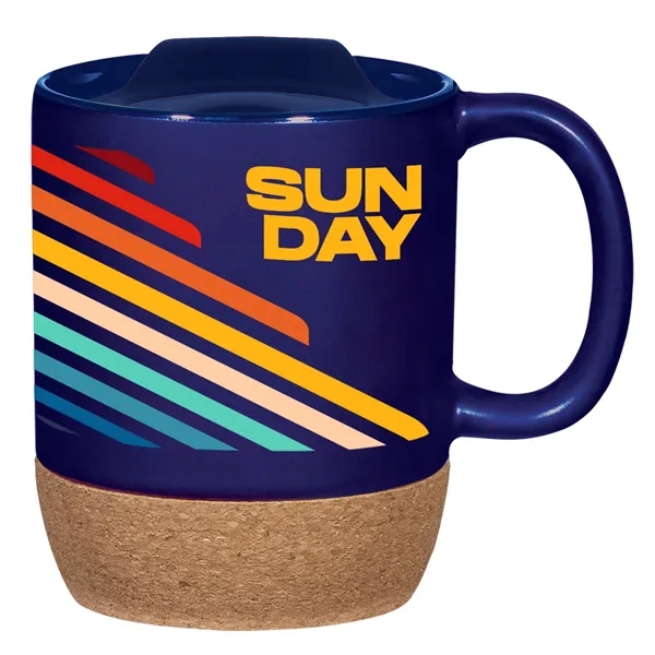 14 Oz. Full Color Cork Base Ceramic Mug... from ASI 61125 Hit Promotional Products / Hit®