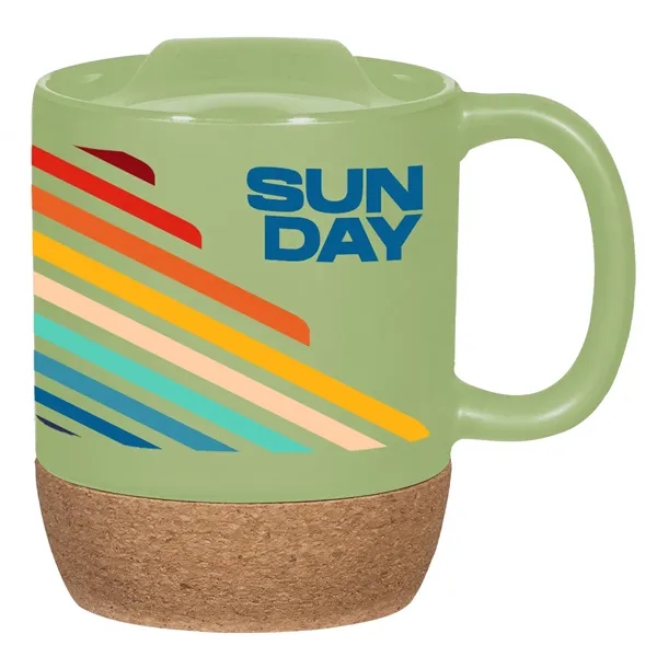 14 Oz. Full Color Cork Base Ceramic Mug... from ASI 61125 Hit Promotional Products / Hit®