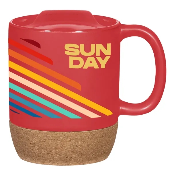 14 Oz. Full Color Cork Base Ceramic Mug... from ASI 61125 Hit Promotional Products / Hit®