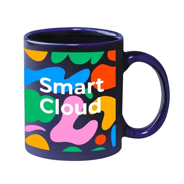 11 Oz. Full Color Hughes Stoneware Mug With C-Handle... from ASI 61125 Hit Promotional Products / Hit®
