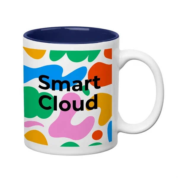 11 Oz. Full Color Hughes Stoneware Mug With C-Handle... from ASI 61125 Hit Promotional Products / Hit®