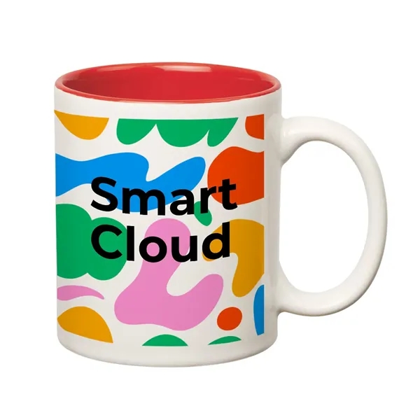 11 Oz. Full Color Hughes Stoneware Mug With C-Handle... from ASI 61125 Hit Promotional Products / Hit®