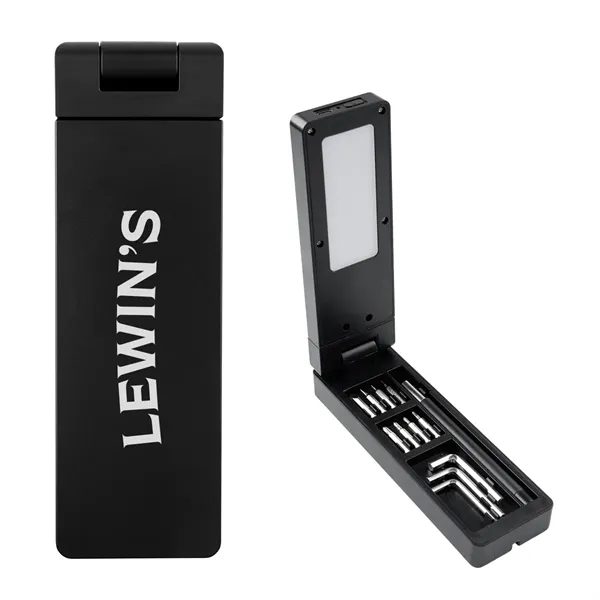 Logan 13-Piece Tool Set With Rechargeable Light... from ASI 61125 Hit Promotional Products / Hit®
