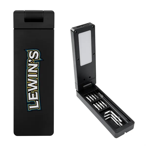 Logan 13-Piece Tool Set With Rechargeable Light... from ASI 61125 Hit Promotional Products / Hit®