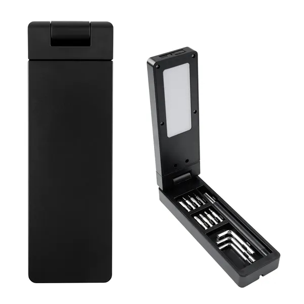Logan 13-Piece Tool Set With Rechargeable Light... from ASI 61125 Hit Promotional Products / Hit®