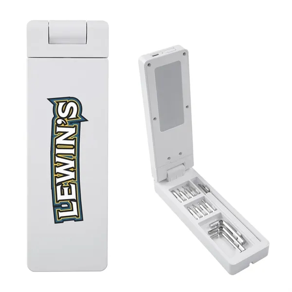 Logan 13-Piece Tool Set With Rechargeable Light... from ASI 61125 Hit Promotional Products / Hit®