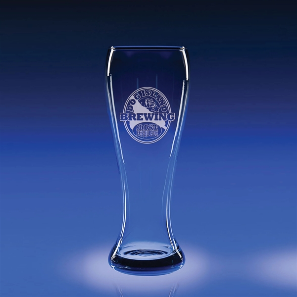 Lewisburg Lager beer glasses with a 16 oz. capacity.... from ASI 62985 J. Charles