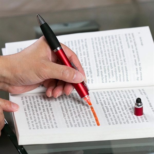 3-in-1 Highlighter Stylus Ballpoint Pen... from ASI 31517 Admart Products / Admart Line