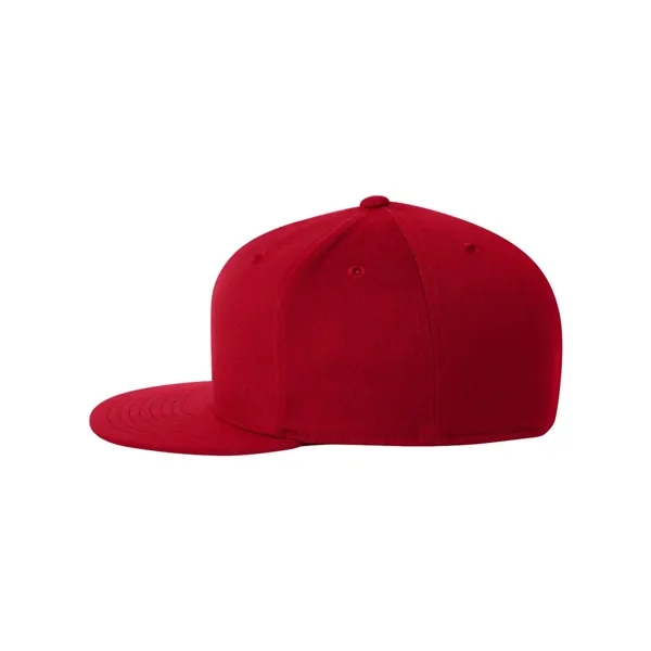 Six-panel, structured flat bill cap. Blank product.... from ASI 84358 S&S Activewear
