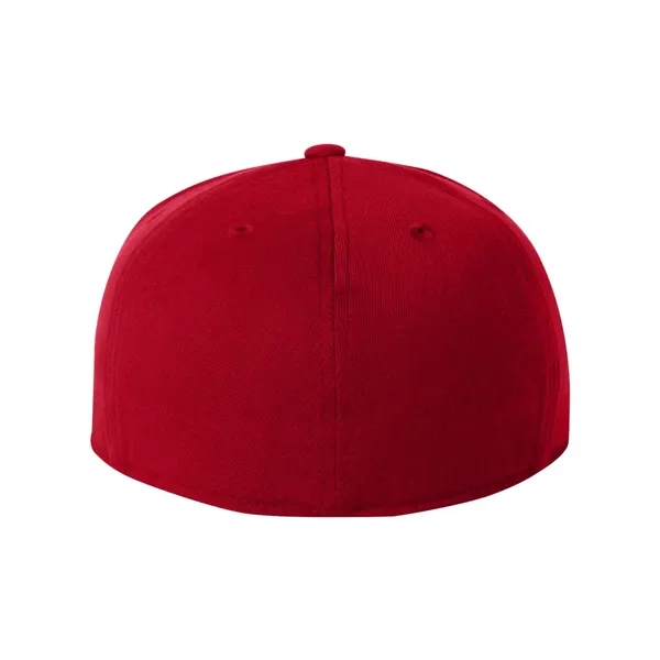 Six-panel, structured flat bill cap. Blank product.... from ASI 84358 S&S Activewear