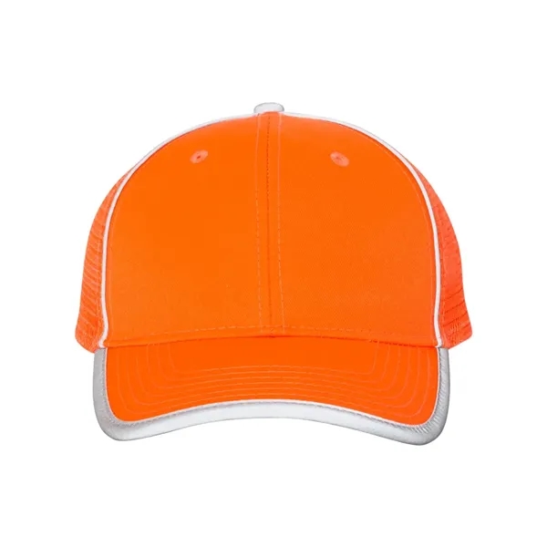 Outdoor Cap Safety Mesh-Back Cap... from ASI 84358 S&S Activewear