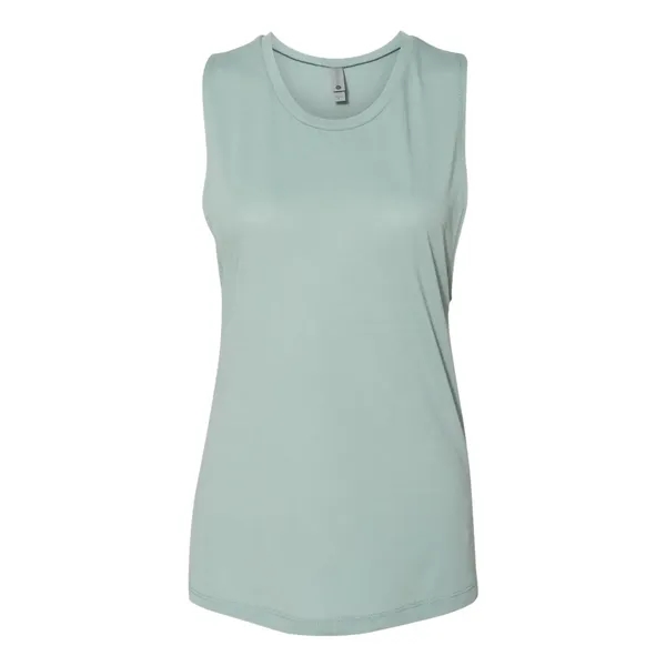 Women's tank top made from poly-cotton; features hemmed, oversized armholes, baby... from ASI 84358 S&S Activewear