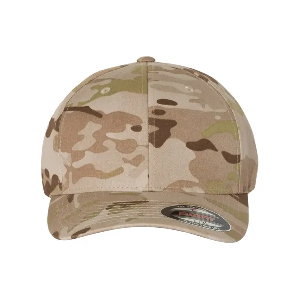 Fitted, 6-panel, mid-profile structured twill cap. Blank product.... from ASI 84358 S&S Activewear