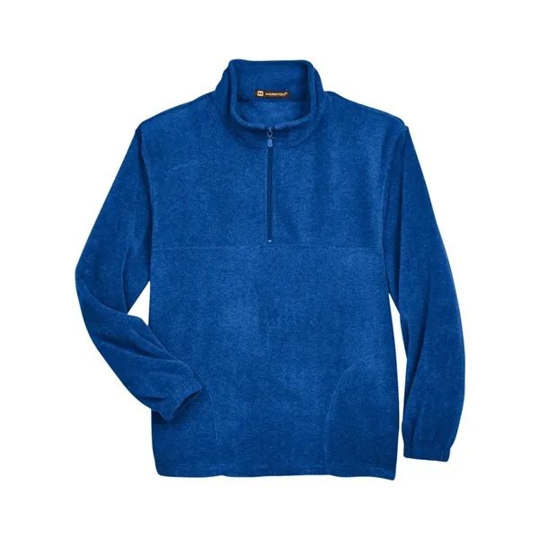 Harriton Quarter-Zip Fleece Pullover... from ASI 84358 S&S Activewear