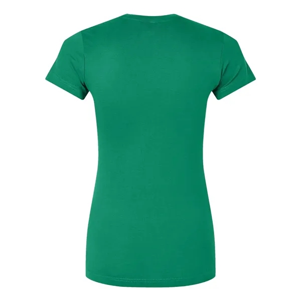 Juniors' fine jersey longer length T-shirt. 4.5 oz. Blank product.... from ASI 84358 S&S Activewear