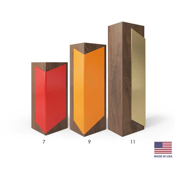 Shine bright with attractive, energetic and engaging accents! Style your award... from ASI 93986 Visions/Awardcraft