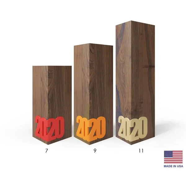 Shine bright with attractive, energetic and engaging accents! Style your award... from ASI 93986 Visions/Awardcraft