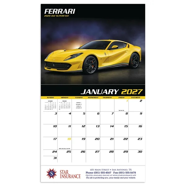 Fast Trax® Appointment Calendar - Stapled... from ASI 40480 Koozie Group / HotLine®