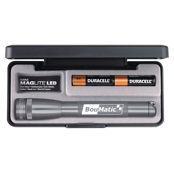 Mini LED flashlight made in the USA and features new multi-mode... from ASI 46170 Compass Industries Inc