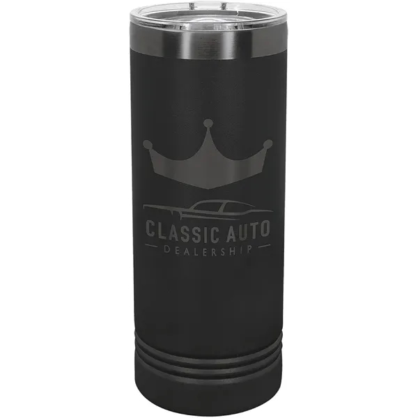 Polar Camel stainless steel 22-ounce insulated ION-Plated tumbler with sliding lid.... from ASI 74601 Calico