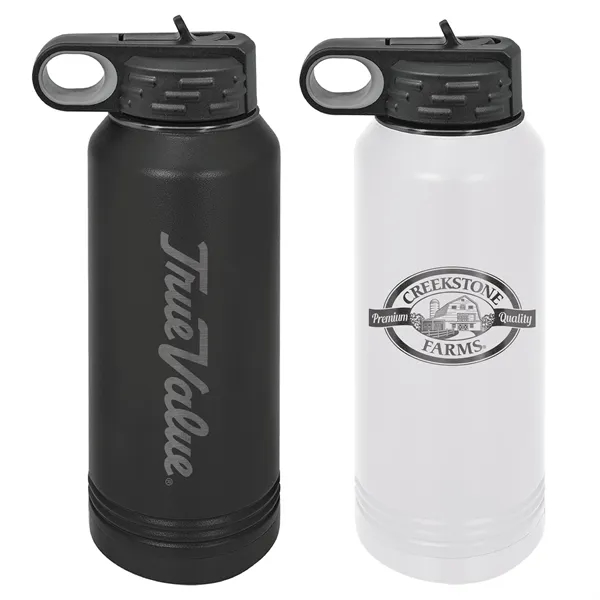 Polar Camel 32 ounce insulated ION-plated stainless steel water bottle with... from ASI 74601 Calico